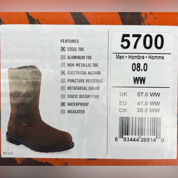 Red Wing work boots - Picture 2 of 6